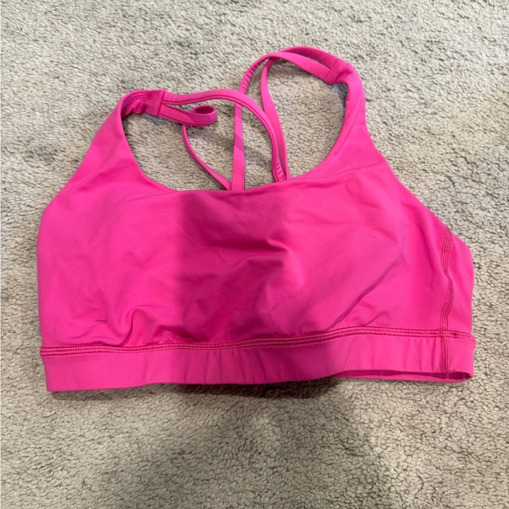 Lululemon Pink Sports Bra Intimates & Sleepwear